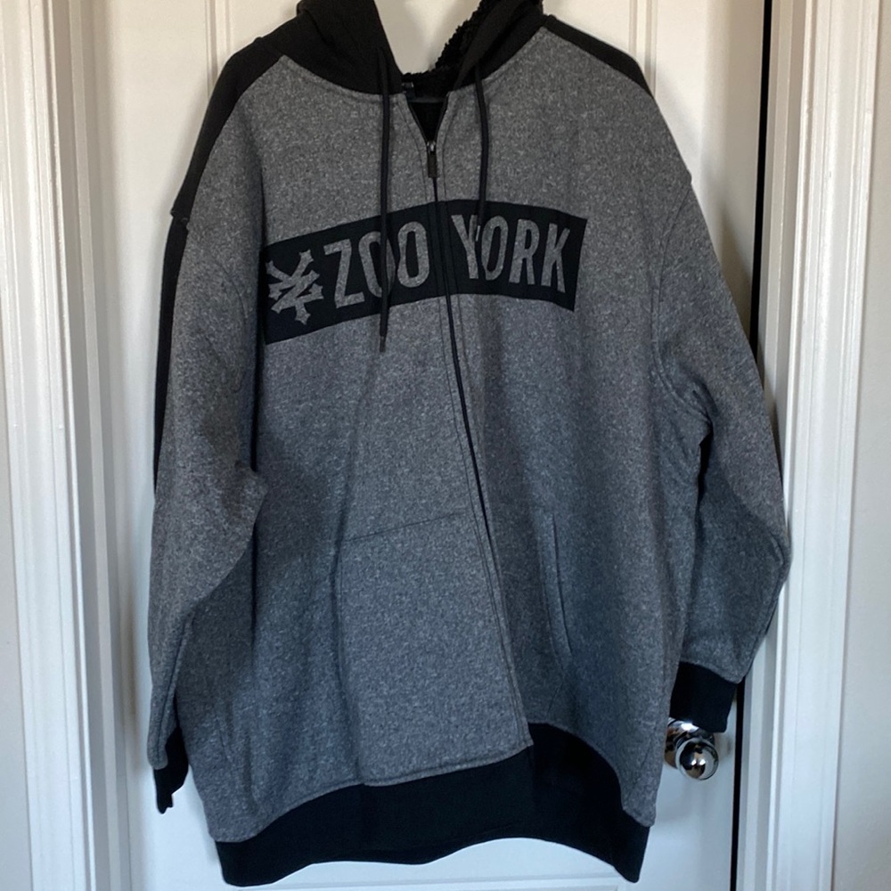 Men’s ZooYork hooded zip-up jacket size 3XL